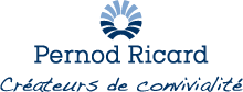 logo Pernod Ricard. Créateurs de convivialité